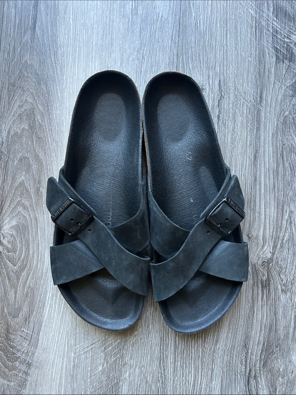 Black Birkenstock Siena Sandals